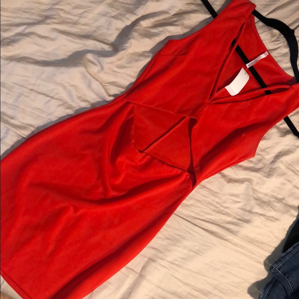 Red dress